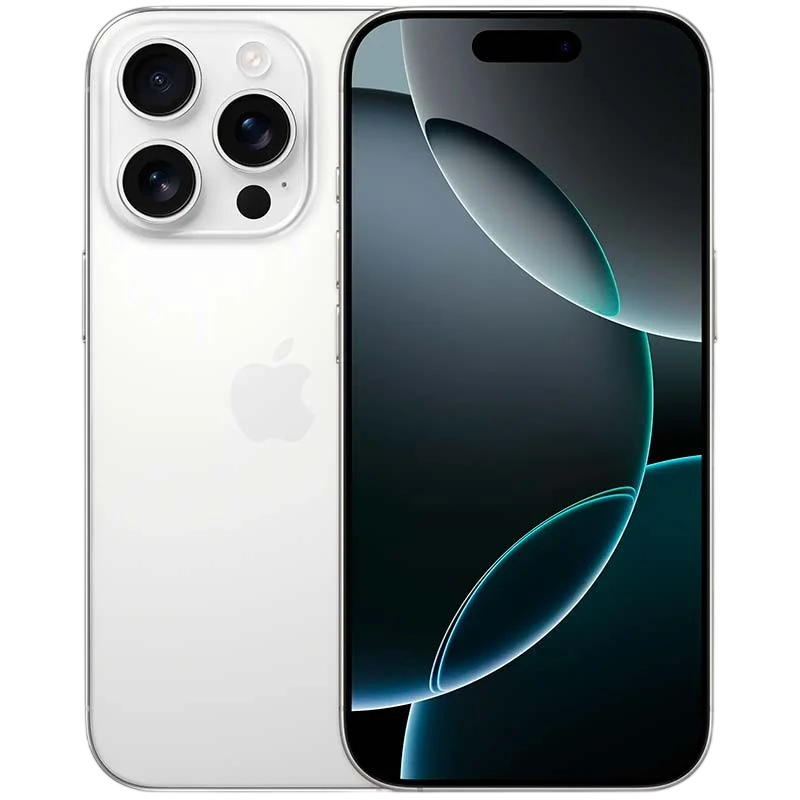 iPhone 16 Pro 5G 128GB Titanio Blanco Renovado - Estado Excelente