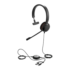 JABRA EVOLVE 20 MONO MS USB C/AACCS