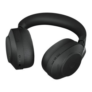 Jabra Evolve2 85 - UC Stereo - KopfhÃ¶rer - Kopfband - BÃ¼ro/Callcenter - Schwarz - Binaural - Bluetooth-Pairing - Abspielen/Pause - Track < - Ortung > - LautstÃ¤rke + - LautsÃ¤rke -