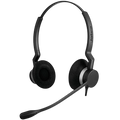 Jabra Biz 2300 Duo UC Negro Diadema con micrófono Auriculares