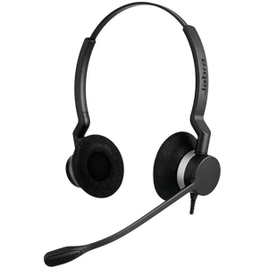 Jabra Biz 2300 Duo UC Negro Diadema con micrófono Auriculares