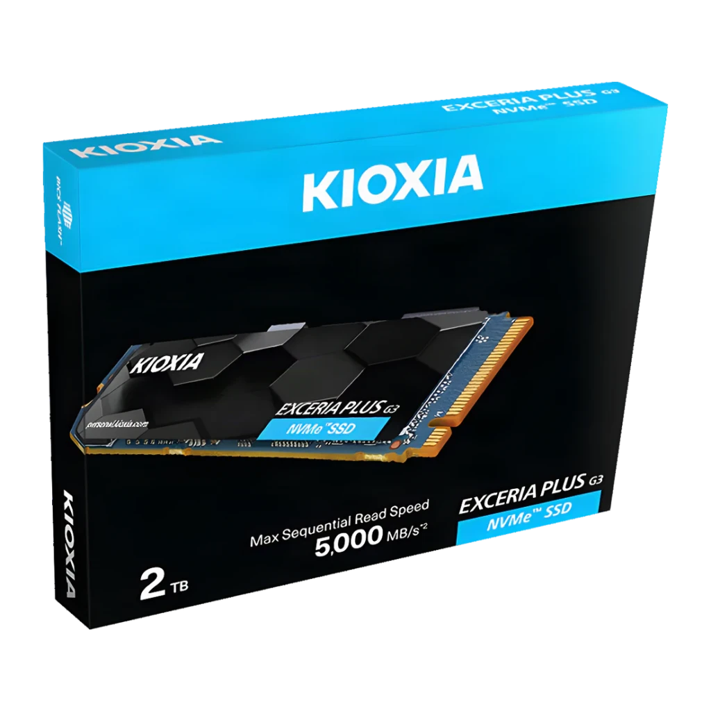 SSD Kioxia Exceria Plus G3 2TB NVMe PCIe 4.0 M.2 2280