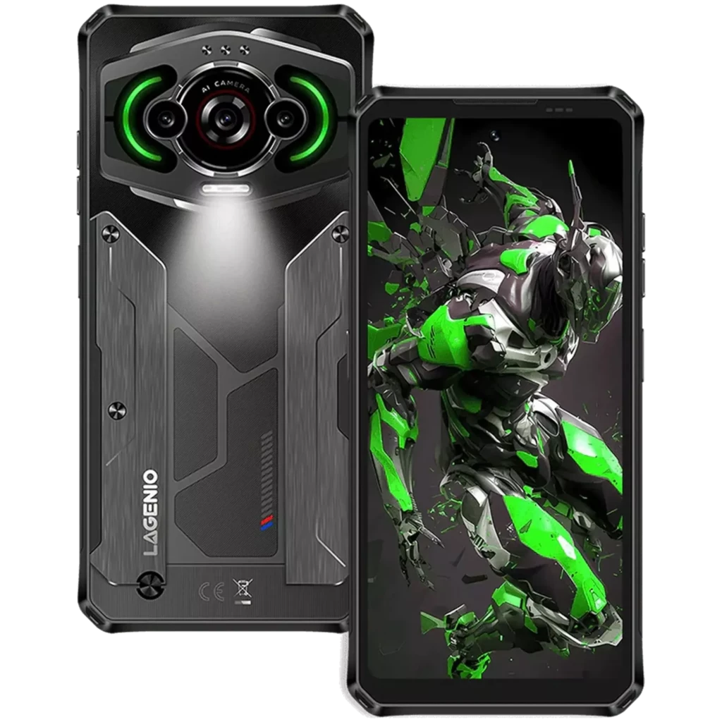 Lagenio Panther 1 8GB/256GB Negro Rugged
