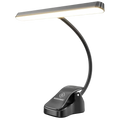 Lámpara Inalámbrica Glocusent GLCSNTA1601 Clip para Atril USB Tipo C 4000 mAh Negro