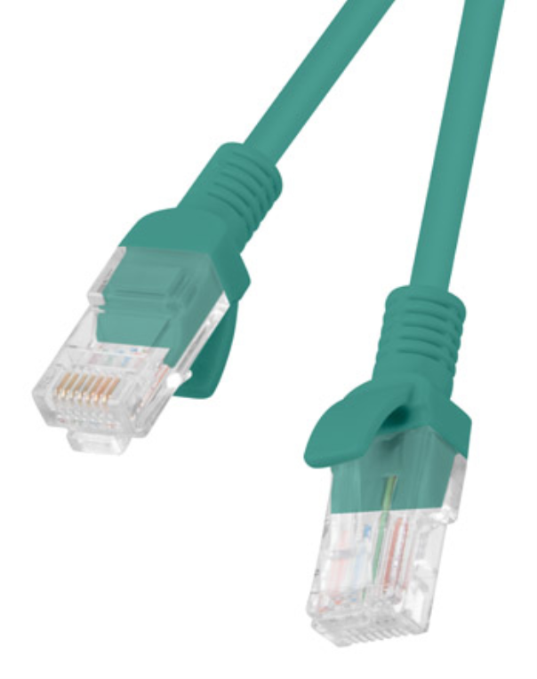 Lanberg PCU6-10CC-0100-G cable de red Verde 1 m Cat6 U/UTP (UTP)