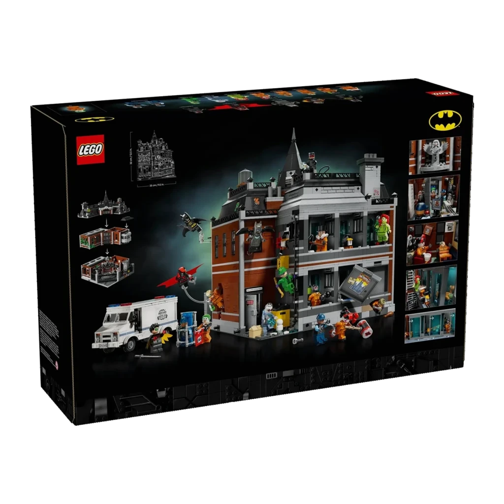Set de construcción LEGO DC Batman Arkham Asylum 76300 2953 piezas 18+
