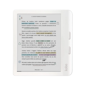 Rakuten Kobo Libra Colour 32 GB Wifi Blanco - Lector de libros electrónicos