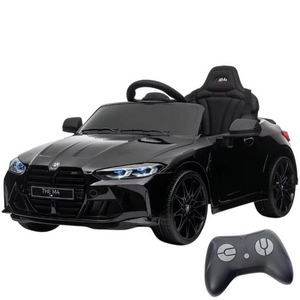 BMW M4 12V Negro - Coche eléctrico para niños
