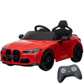 BMW M4 12V Rojo - Coche eléctrico para niños