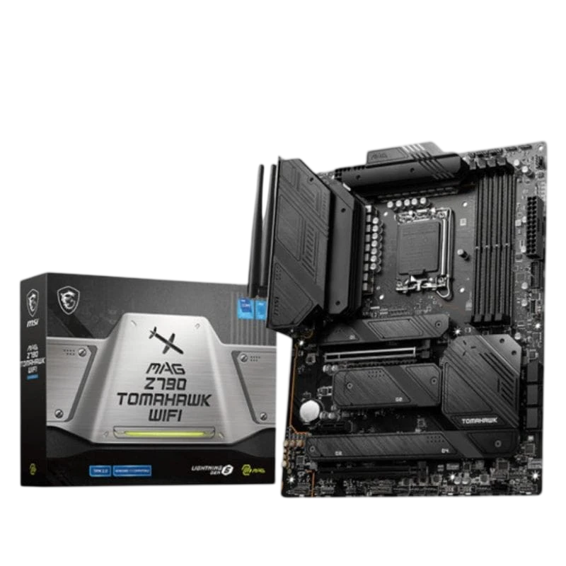MSI MAG Z790 TOMAHAWK WiFi Intel LGA 1700 192GB ATX Negro 2,5G Ethernet 4 ranuras M.2 Placa base