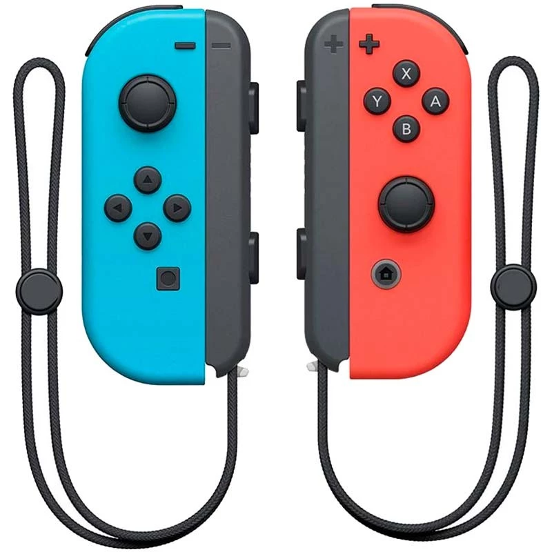 Joy-Con Set Izq/Dcha Azul Neón/Rojo Neón - Mandos compatibles con Nintendo Switch 