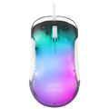Mars Gaming MMGLOWW USB RGB 12800 DPI Blanco