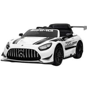Mercedes AMG GT3 Blanco - Coche eléctrico para niños