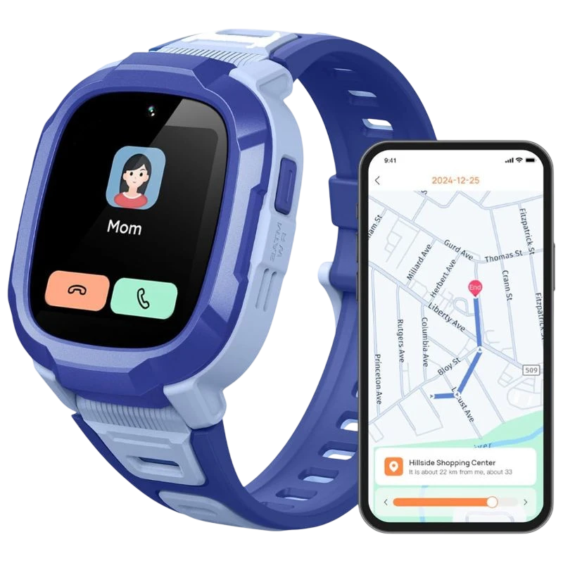 Mibro Kids P6 con 4G GPS y cámara integrada, Azul