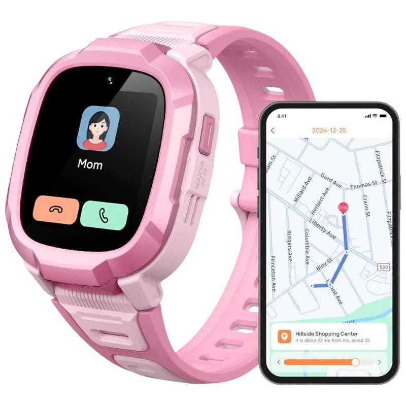 Mibro Kids P6 con 4G GPS y cámara integrada, Rosa