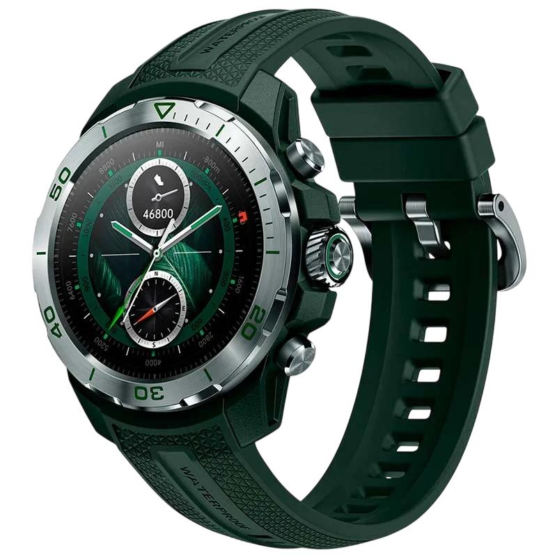 Mibro GS Explorer Verde - Reloj inteligente con GPS y NFC