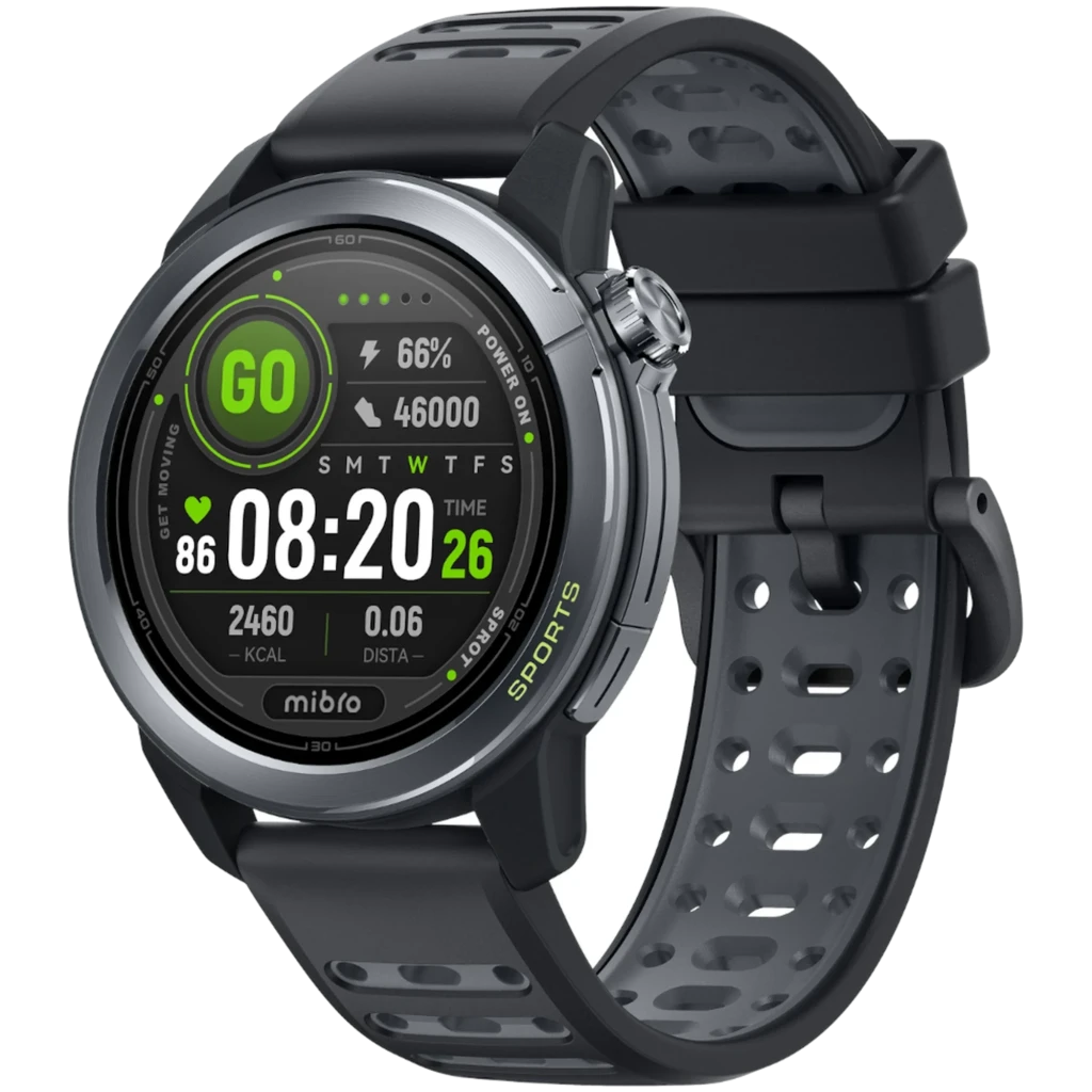 Mibro Watch GS Active 2 1,32" AMOLED 20 días GPS 5 ATM Gris Oscuro