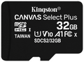 Kingston Technology Canvas Select Plus 32 GB MicroSDHC UHS-I Clase 10
