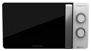 Cecotec 01523 microondas Negro, Blanco Microondas combinado Encimera 20 L 700 W