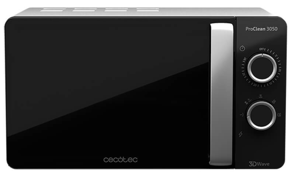 Cecotec 01528 microondas Negro Solo microondas Encimera 20 L 700 W