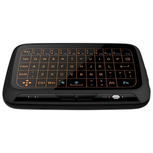 Mini teclado inalámbrico H18 Plus Táctil retroiluminado