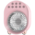 Mini Ventilador Aire Acondicionado Portátil A-208 Rosa