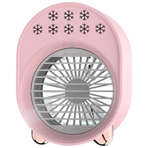 Mini Ventilador Aire Acondicionado Portátil A-208 Rosa