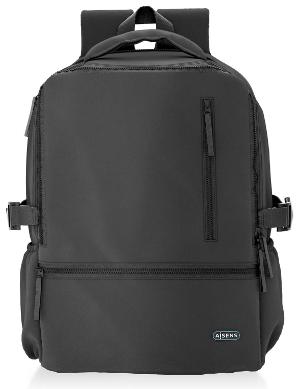 AISENS ASBG-BP086-BK maletines para portátil 39,6 cm (15.6")