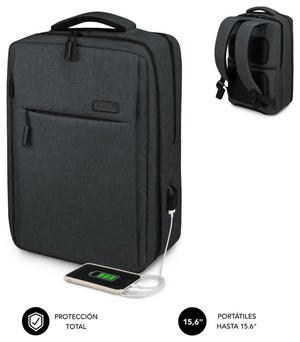 SUBBLIM MOCHILA TRAVELLER AIR PADDING 15.6'' GREY
