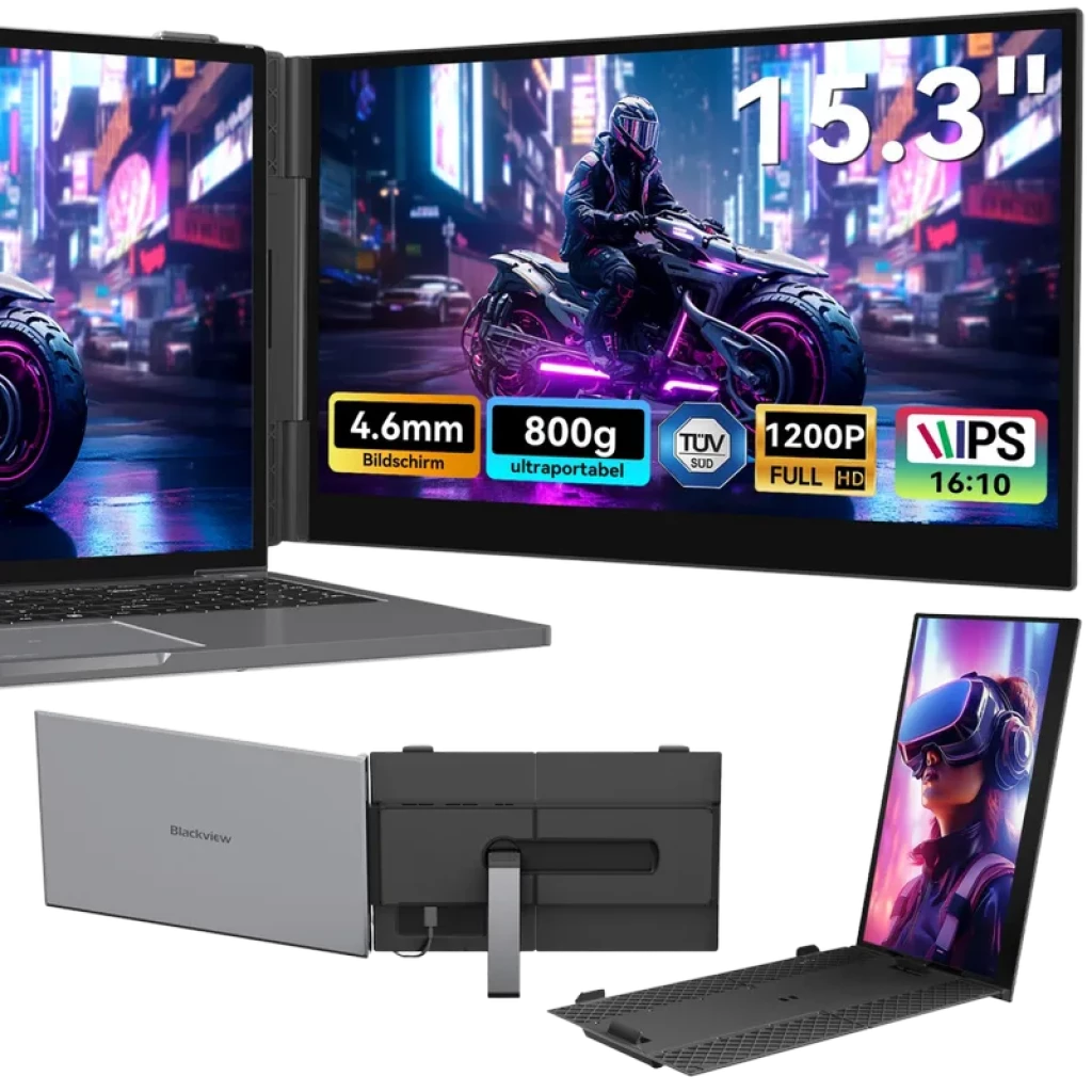 Monitor Portátil Blackview SCM8  15.3''  1080P IPS