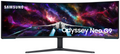 Samsung G95NC pantalla para PC 144,8 cm (57") 7680 x 2160 Pixeles Dual UHD LED Negro, Blanco