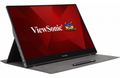 Viewsonic TD1655 pantalla para PC 39,6 cm (15.6") 1920 x 1080 Pixeles Full HD LED Pantalla táctil Multi-usuario Negro, Plata