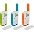 Motorola T42 two-way radios 16 canales Azul, Verde, Naranja, Blanco
