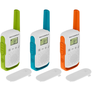 Motorola T42 two-way radios 16 canales Azul, Verde, Naranja, Blanco