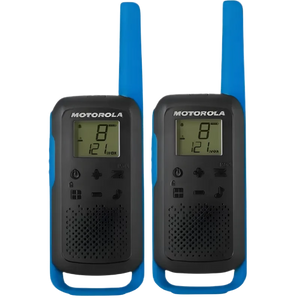 Motorola TALKABOUT T62 two-way radios 16 canales 12500 MHz Negro, Azul