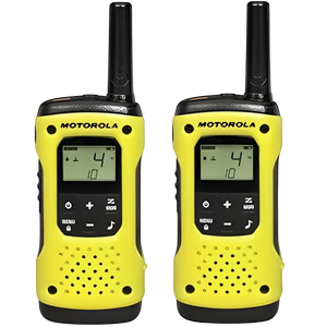 Motorola Talkabout T92 H2O two-way radios 16 canales 446.00625 - 446.19375 MHz Negro, Amarillo