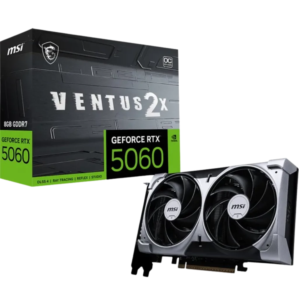 MSI GeForce RTX 5060 8G VENTUS 2X OC NVIDIA 8 GB GDDR7