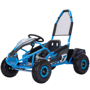 Mud Monster GoKart 48V Azul - Coche eléctrico para niños