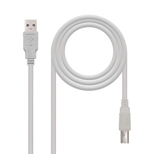 Nanocable - Cable USB 2.0 Impresora 3M Beige
