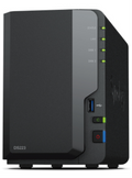 Synology DiskStation DS223 servidor de almacenamiento NAS Escritorio Realtek RTD1619B 2 GB DDR4 0 TB