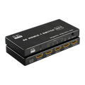 Conmutador Switch HDMI 2.1 4 Puertos 4x1 Negro