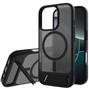 Nillkin Funda Magnética con Soporte para iPhone 16 Pro Max - Negro