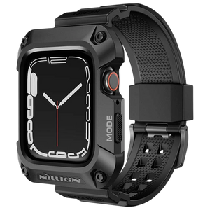 Nillkin Carcasa+Correa DynaGuard Apple Watch 45mm Negro - Compatible con Apple Watch 7/8