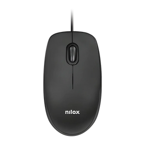 Nilox Negro MOUSB1003 1600 DPI 3 botones 55 g Ratón