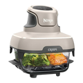 Ninja Crispi FN101EU Freidora de aire portátil 4 en 1 con recipiente de cristal - Piedra