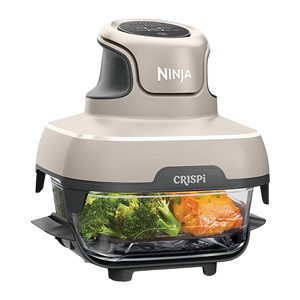 Ninja Crispi FN101EU Freidora de aire portátil 4 en 1 con recipiente de cristal - Piedra