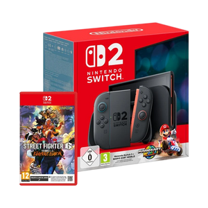 Nintendo Switch 2 + Mario Kart World + Street Fighter 6 Years 1-2 Fighters Edition