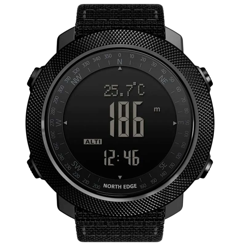 North Edge Apache con Correa de Nailon Negro - Reloj Digital