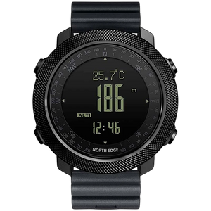 North Edge Apache con Correa de Silicona Negro - Reloj Digital