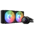 NZXT Kraken 240 RGB Negro 2 ventiladores Refrigeración líquida
